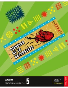 CUADERNO CIENCIAS DE LA NATURALEZA 5ºPRIMARIA FANFEST CASTILLA Y LEON 2023